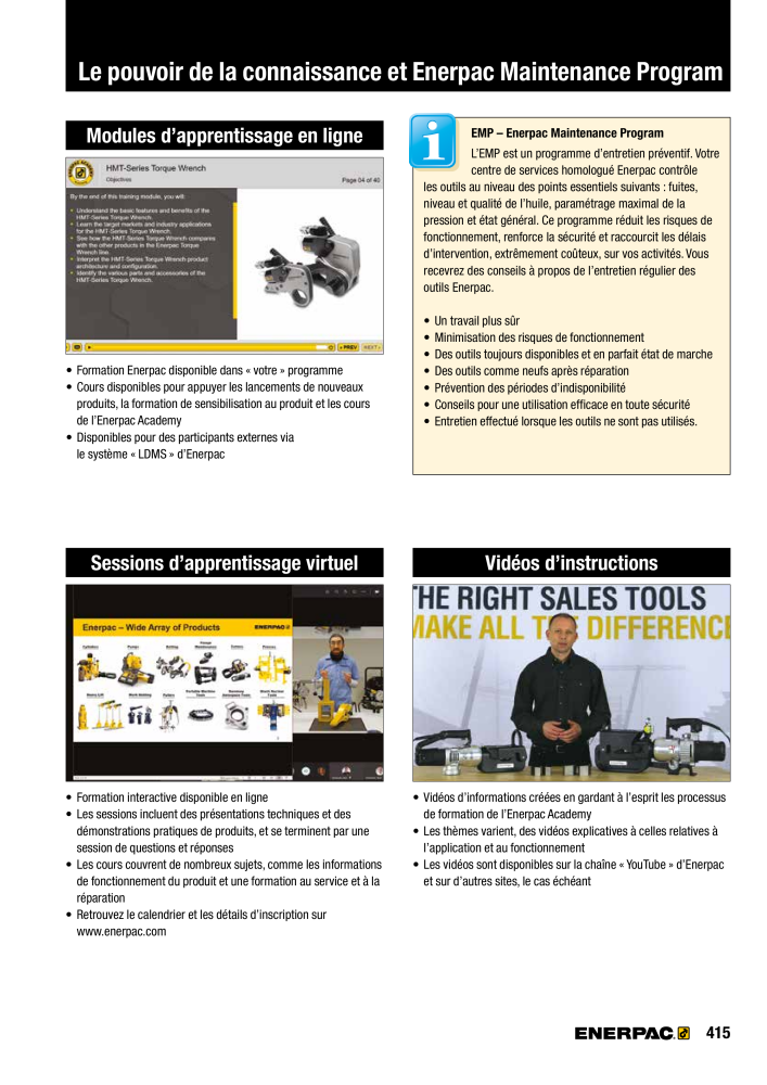 ENERPAC - Outillages Industriels NR.: 21048 - Strona 417