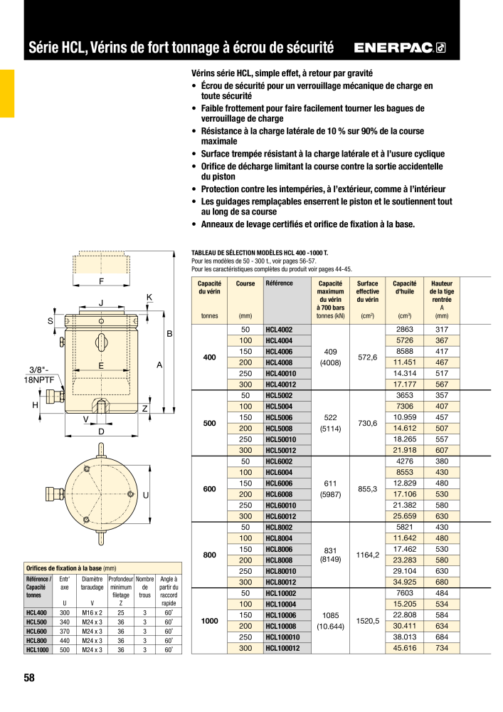 ENERPAC - Outillages Industriels NR.: 21048 - Strona 60