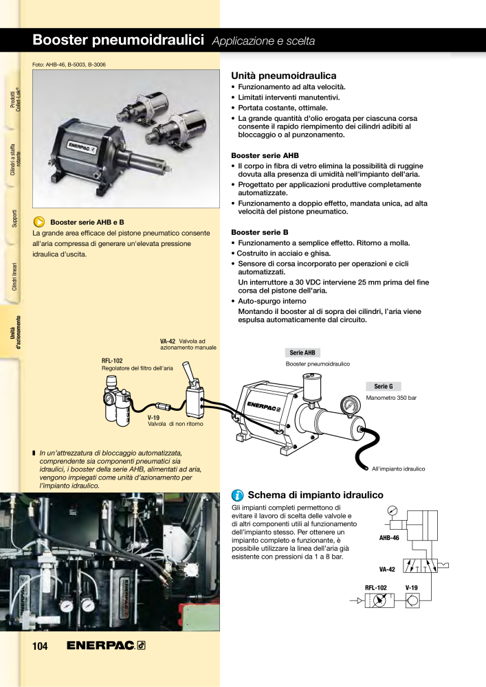 ENERPAC - Sistemi di Bloccaggio Oleodinamico n.: 21049 - Pagina 104