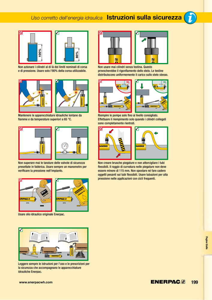 ENERPAC - Sistemi di Bloccaggio Oleodinamico n.: 21049 - Pagina 199