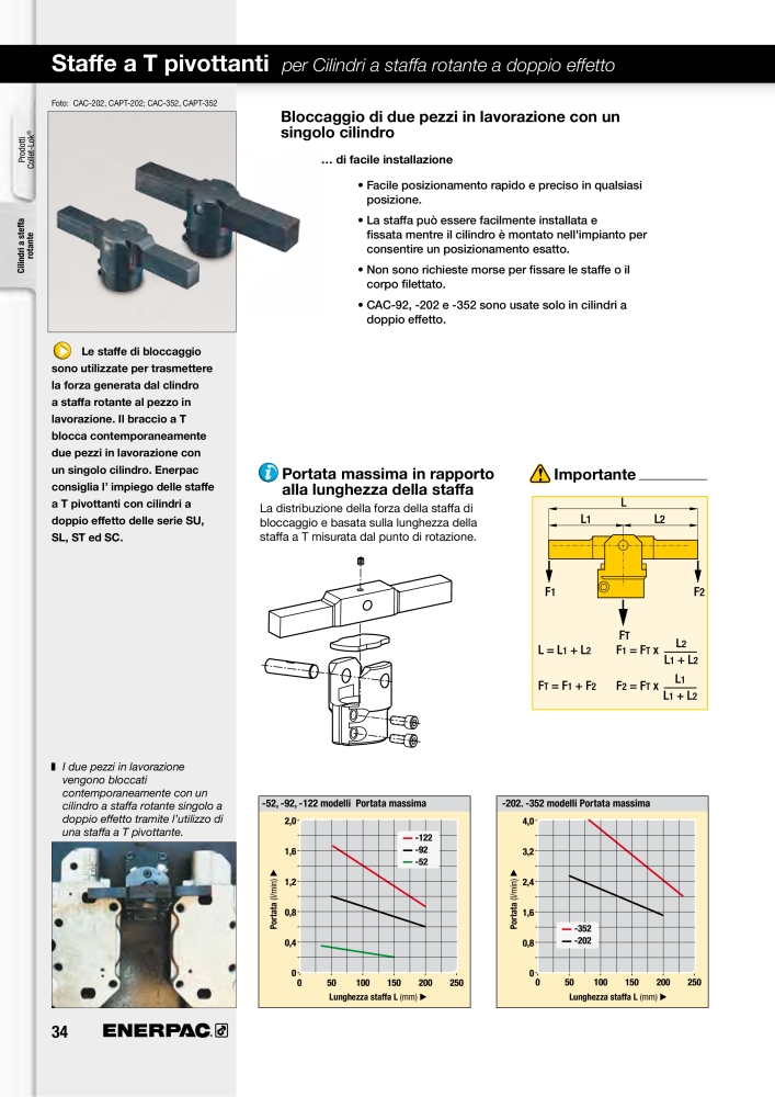 ENERPAC - Sistemi di Bloccaggio Oleodinamico n.: 21049 - Pagina 34