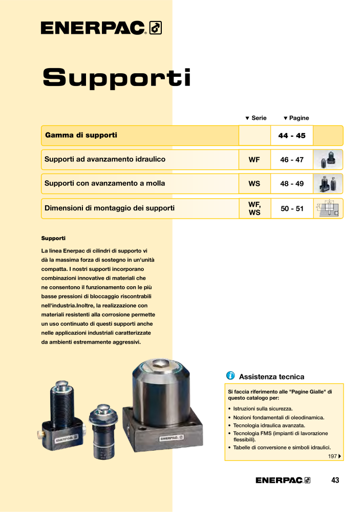 ENERPAC - Sistemi di Bloccaggio Oleodinamico n.: 21049 - Pagina 43