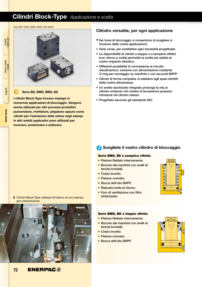 ENERPAC - Sistemi di Bloccaggio Oleodinamico n.: 21049 - Pagina 72