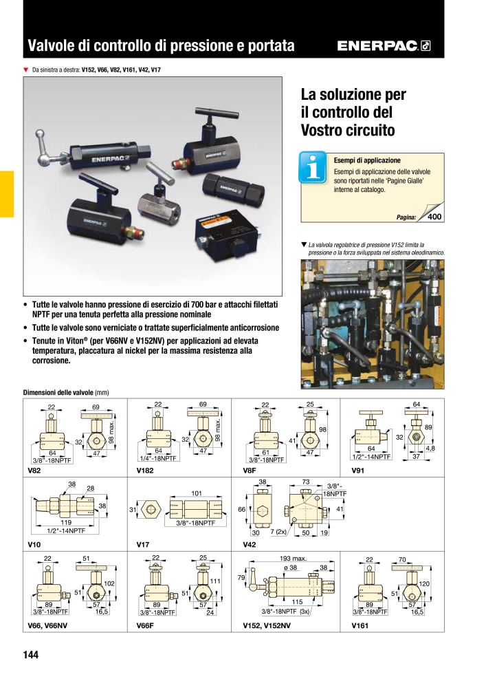 ENERPAC - Attrezzi Industriali NEJ.: 21051 - Sida 146