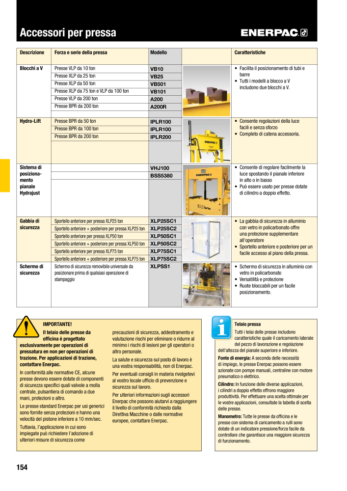 ENERPAC - Attrezzi Industriali Č. 21051 - Strana 156