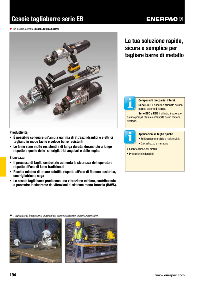 ENERPAC - Attrezzi Industriali NR.: 21051 - Strona 196