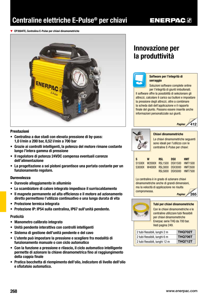 ENERPAC - Attrezzi Industriali Nº: 21051 - Página 270