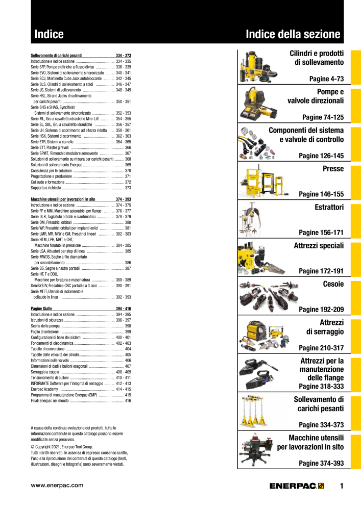 ENERPAC - Attrezzi Industriali n.: 21051 - Pagina 3