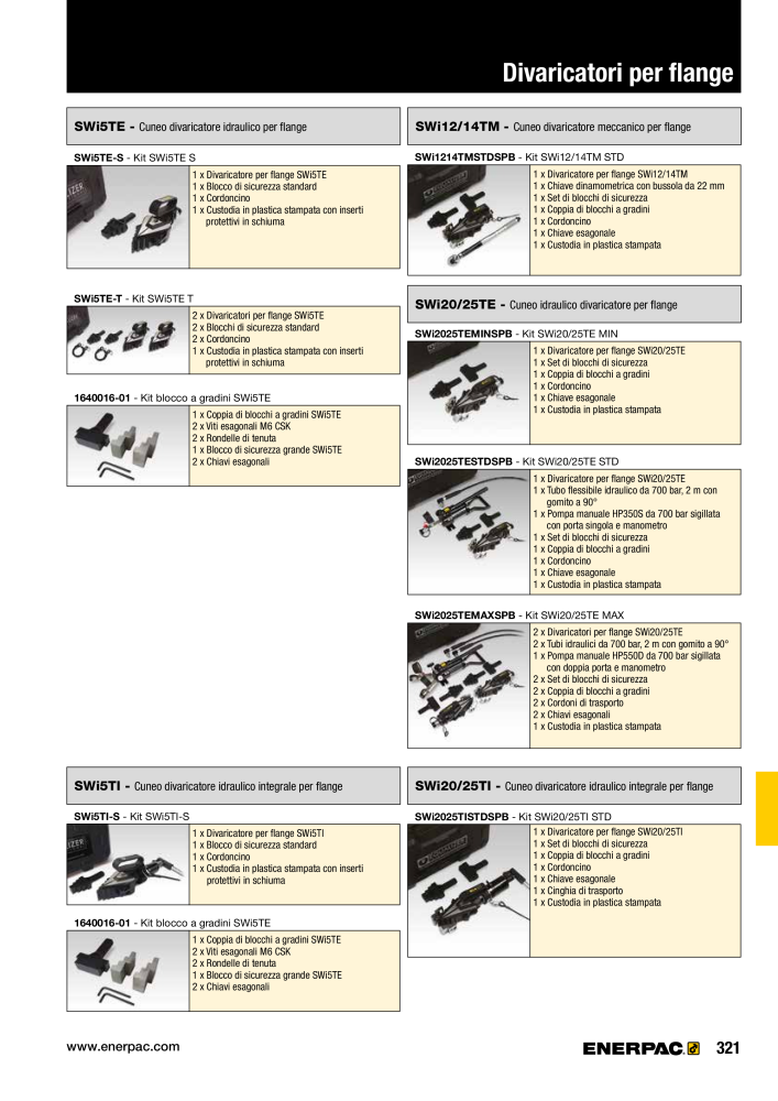 ENERPAC - Attrezzi Industriali n.: 21051 - Pagina 323