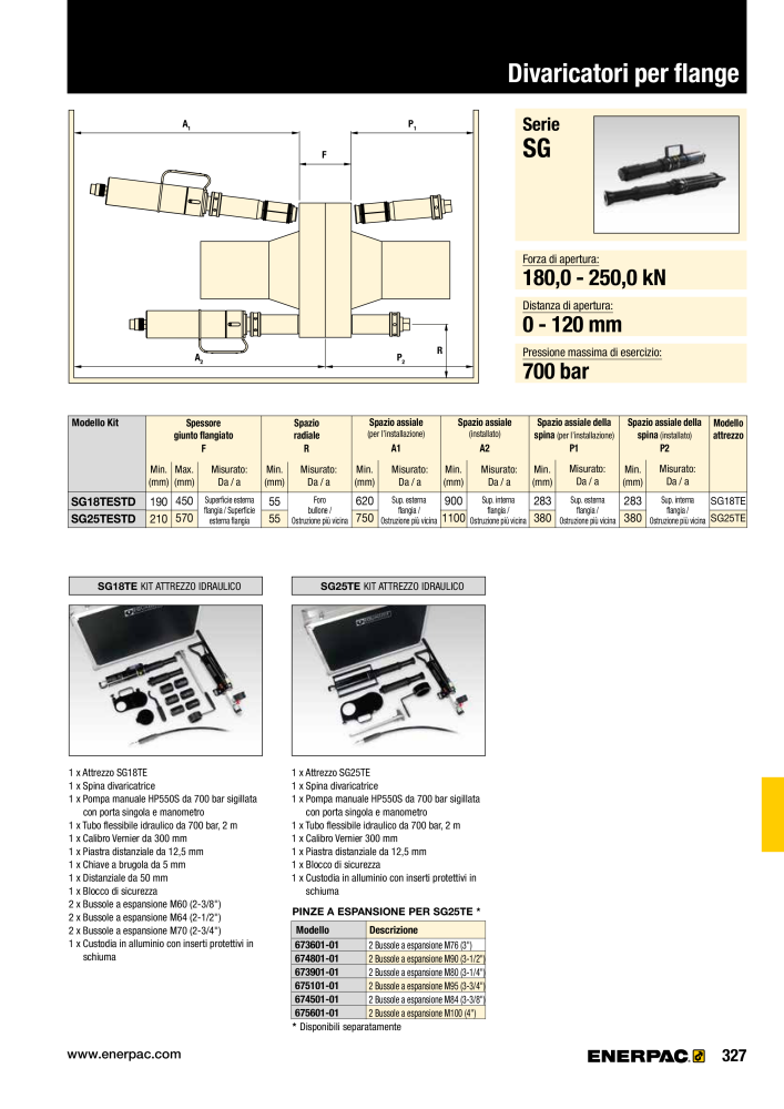 ENERPAC - Attrezzi Industriali n.: 21051 - Pagina 329