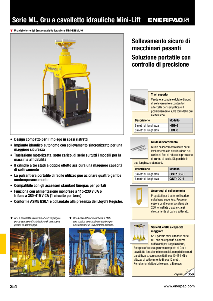 ENERPAC - Attrezzi Industriali Nº: 21051 - Página 356