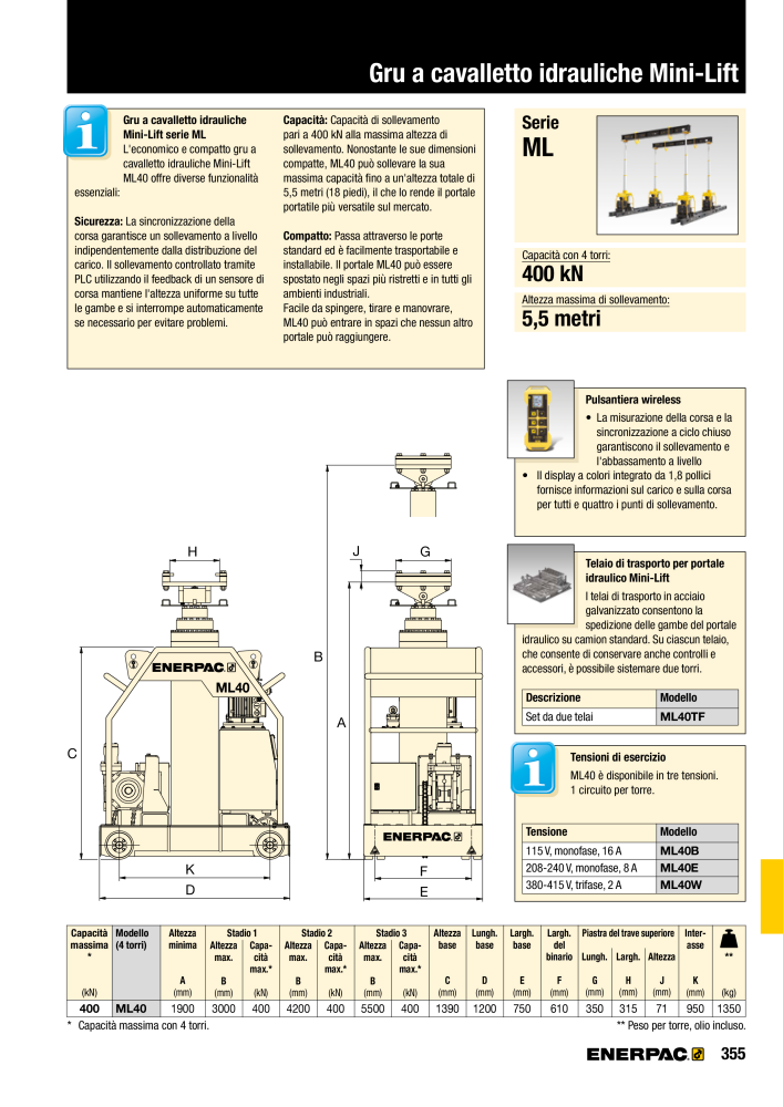 ENERPAC - Attrezzi Industriali NR.: 21051 - Seite 357