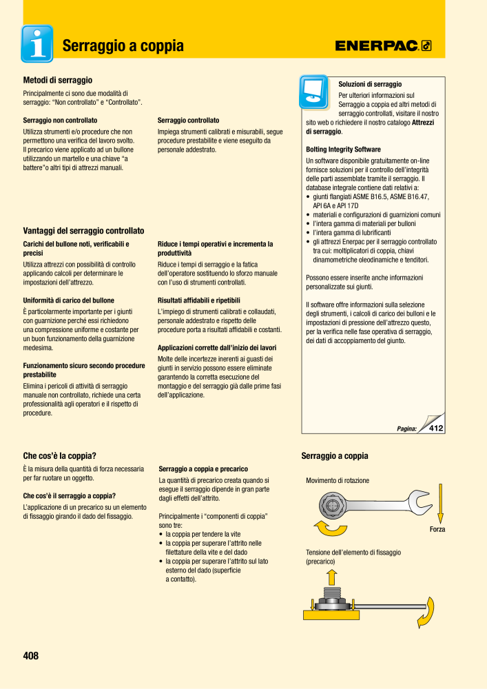 ENERPAC - Attrezzi Industriali NEJ.: 21051 - Sida 410