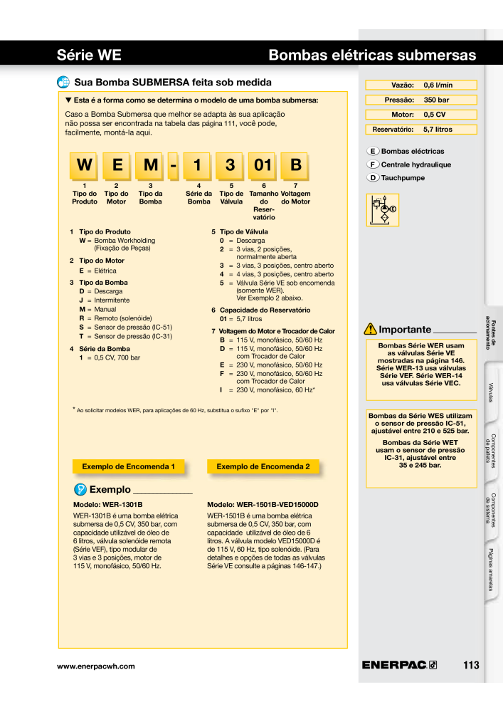 ENERPAC - Workholding PT Nº: 21052 - Página 113