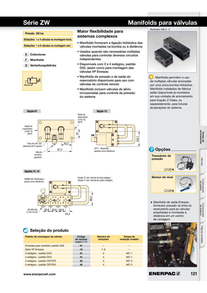 ENERPAC - Workholding PT Nº: 21052 - Página 121