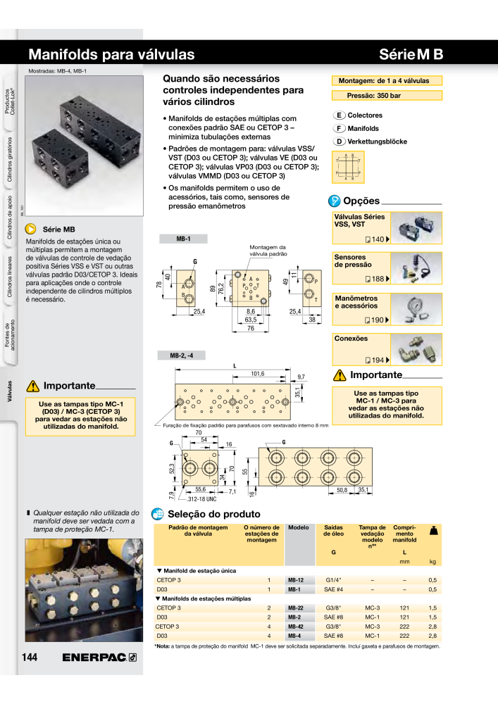 ENERPAC - Workholding PT NR.: 21052 - Seite 144