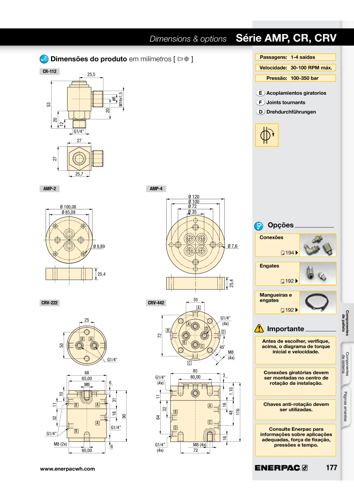 ENERPAC - Workholding PT Nº: 21052 - Página 177