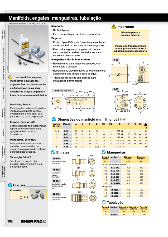 ENERPAC - Workholding PT Nº: 21052 - Página 192