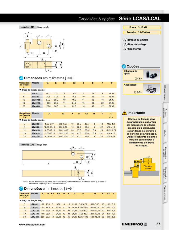 ENERPAC - Workholding PT Nº: 21052 - Página 57