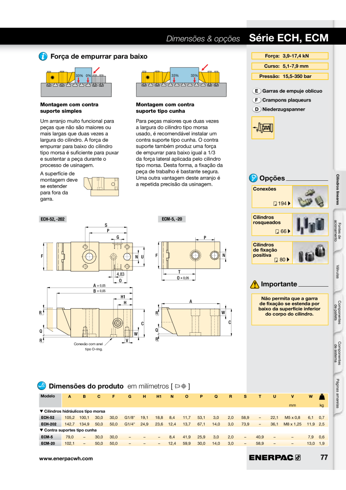 ENERPAC - Workholding PT NR.: 21052 - Seite 77