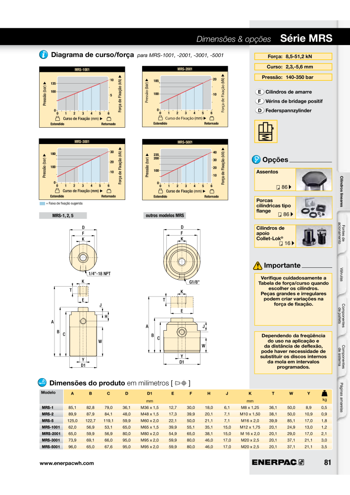 ENERPAC - Workholding PT n.: 21052 - Pagina 81