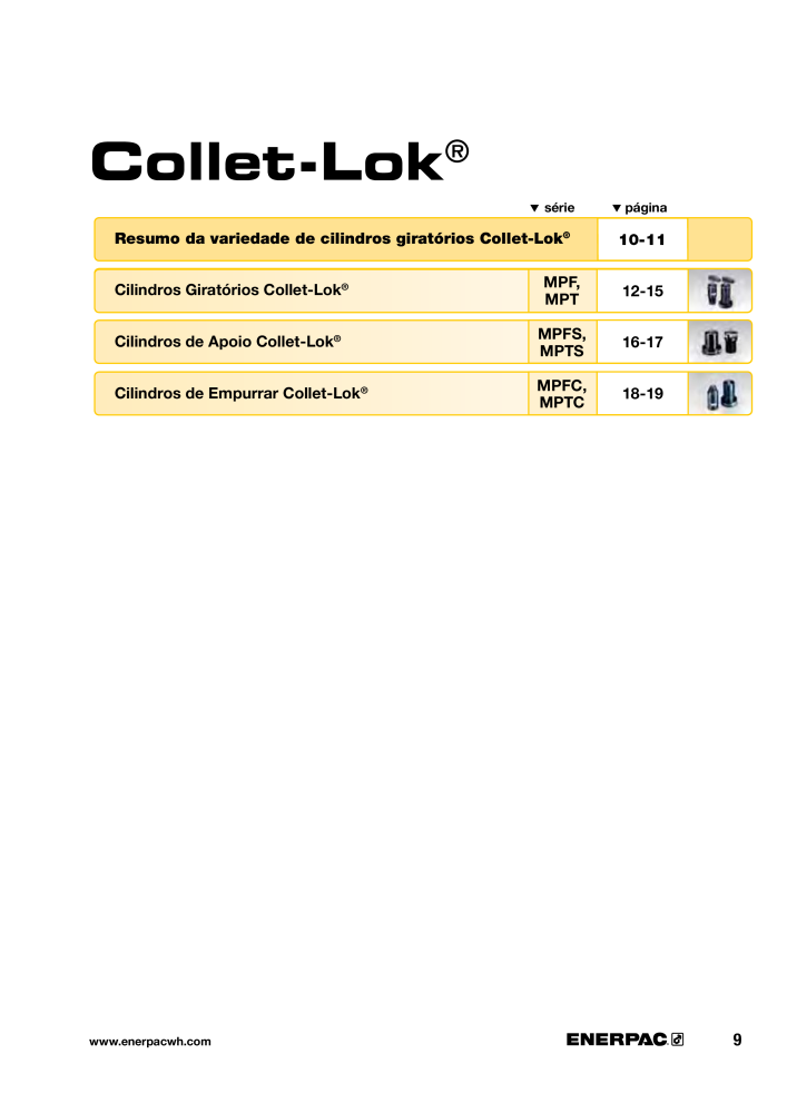 ENERPAC - Workholding PT Nº: 21052 - Página 9