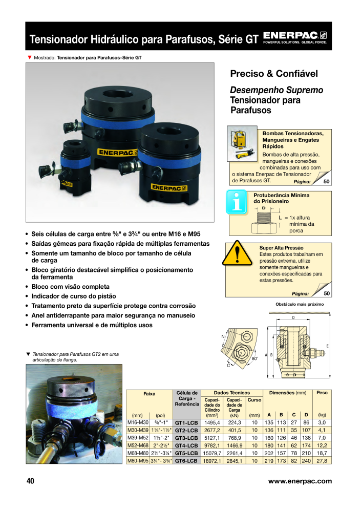 ENERPAC - Bolting Tools PT NO.: 21053 - Page 42