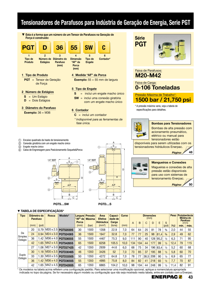 ENERPAC - Bolting Tools PT NO.: 21053 - Page 45