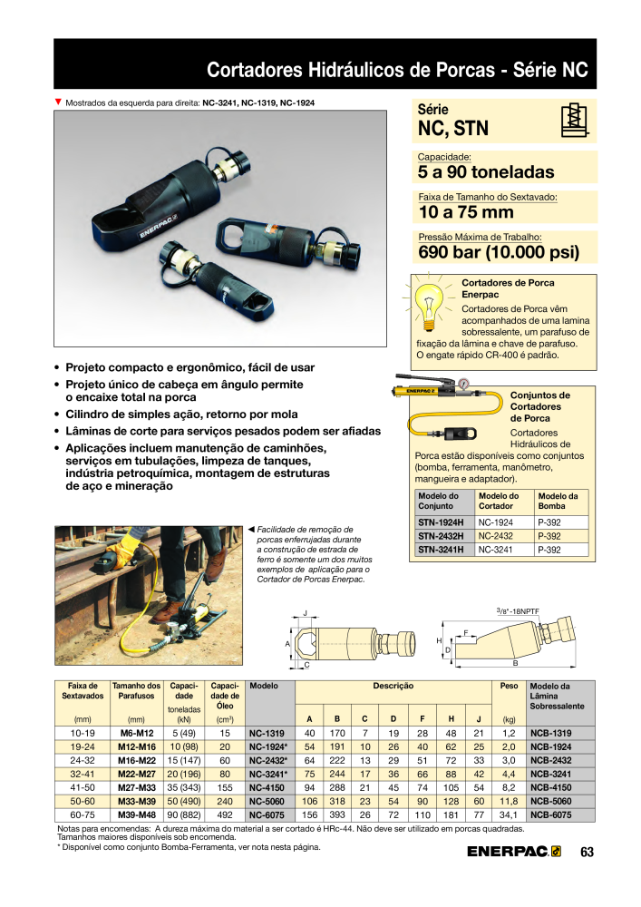 ENERPAC - Bolting Tools PT NO.: 21053 - Page 65