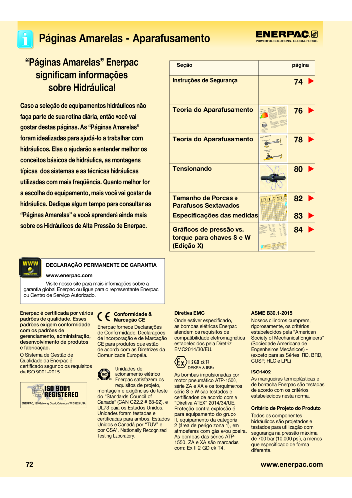 ENERPAC - Bolting Tools PT NO.: 21053 - Page 74