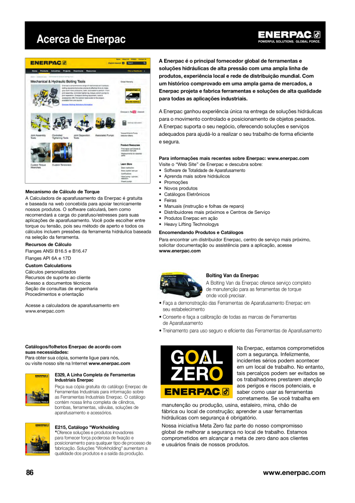 ENERPAC - Bolting Tools PT NO.: 21053 - Page 88