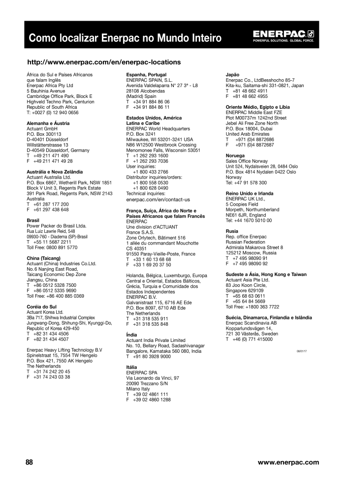 ENERPAC - Bolting Tools PT NO.: 21053 - Page 90