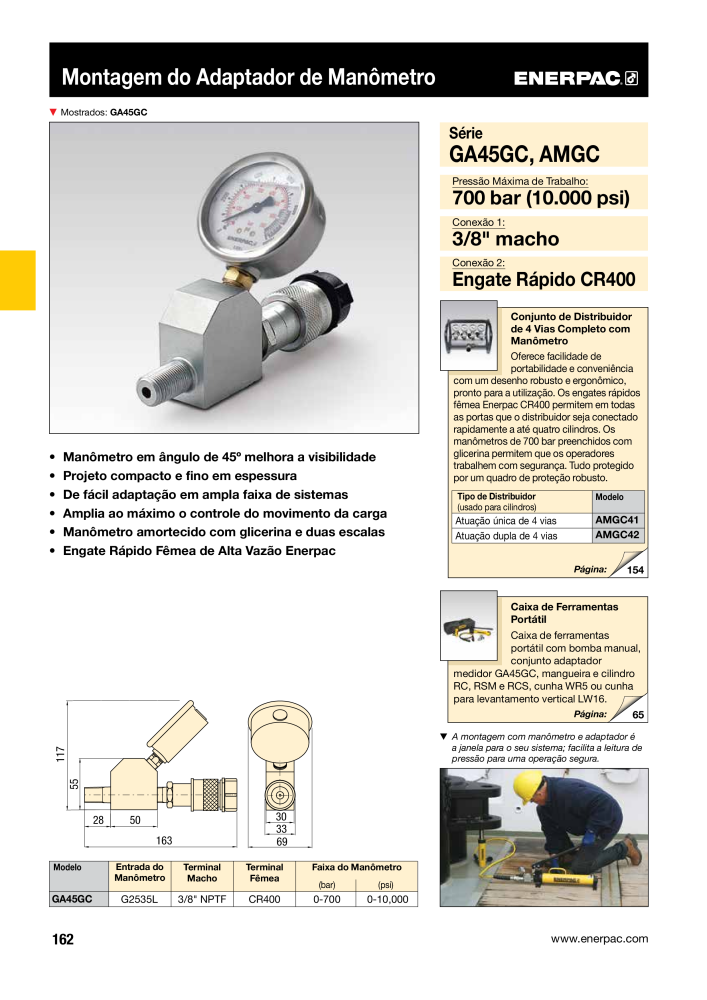 ENERPAC - Industrial Tools PT Nº: 21054 - Página 164