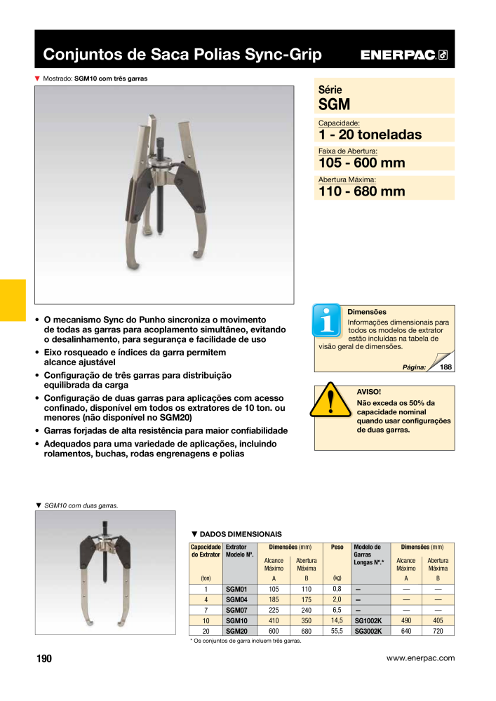 ENERPAC - Industrial Tools PT Nº: 21054 - Página 192