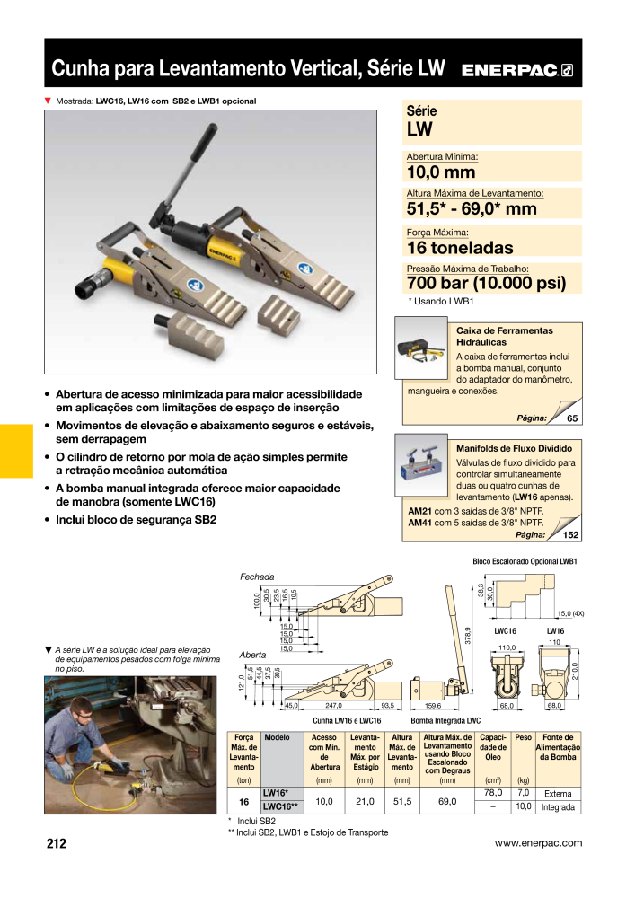 ENERPAC - Industrial Tools PT Č. 21054 - Strana 214