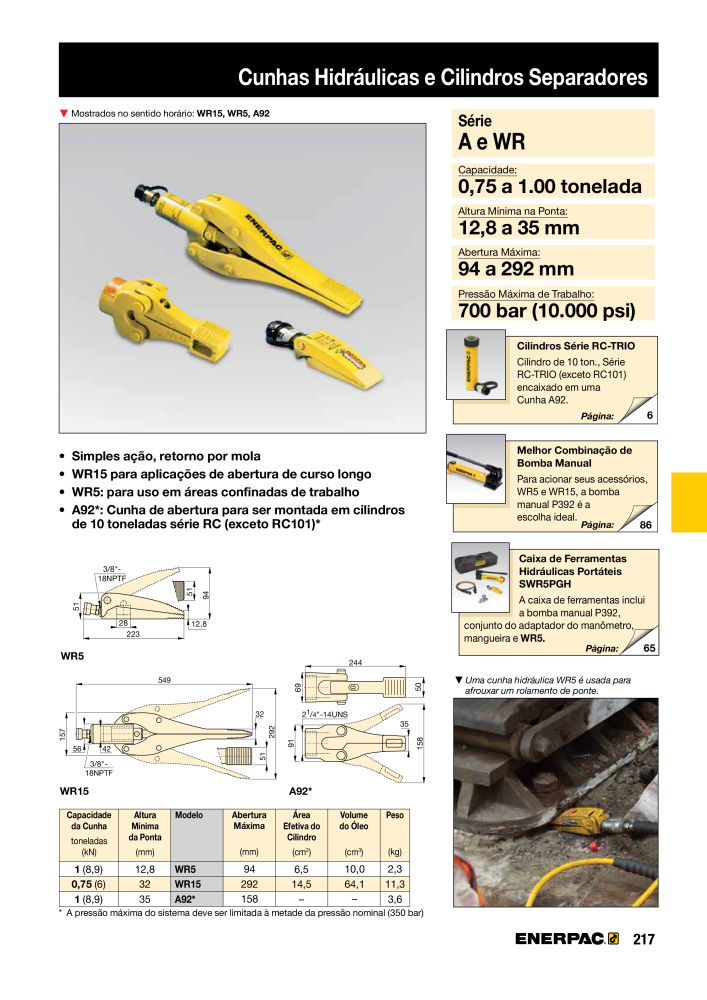 ENERPAC - Industrial Tools PT NR.: 21054 - Pagina 219