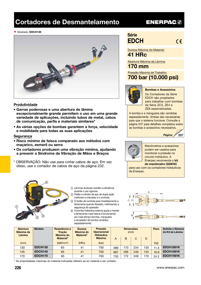 ENERPAC - Industrial Tools PT n.: 21054 - Pagina 228