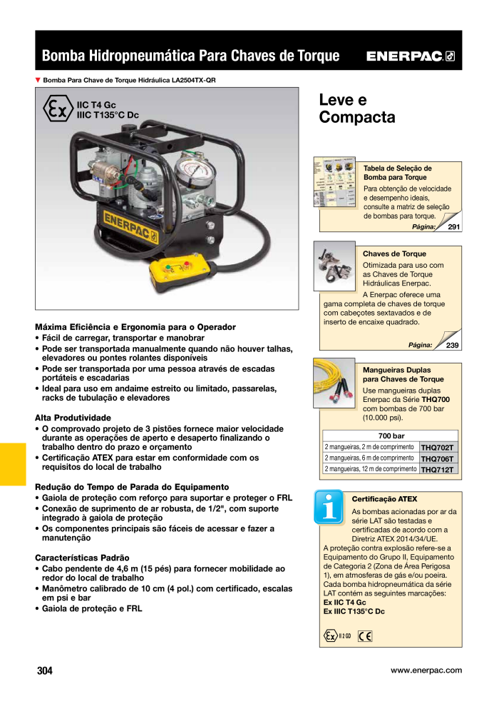 ENERPAC - Industrial Tools PT n.: 21054 - Pagina 306