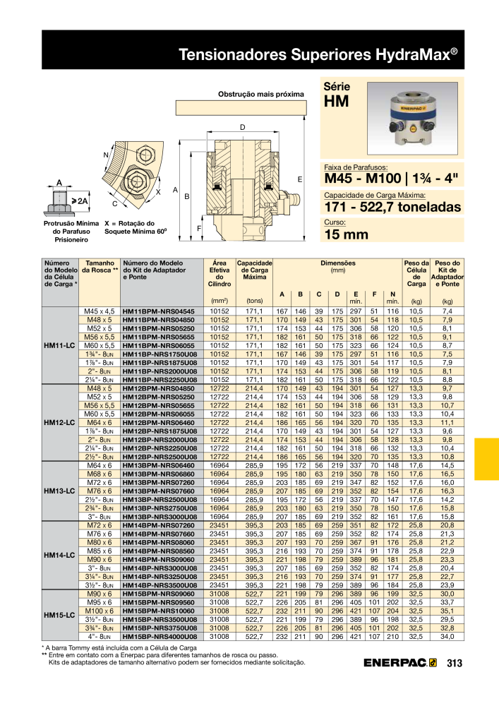 ENERPAC - Industrial Tools PT Nº: 21054 - Página 315