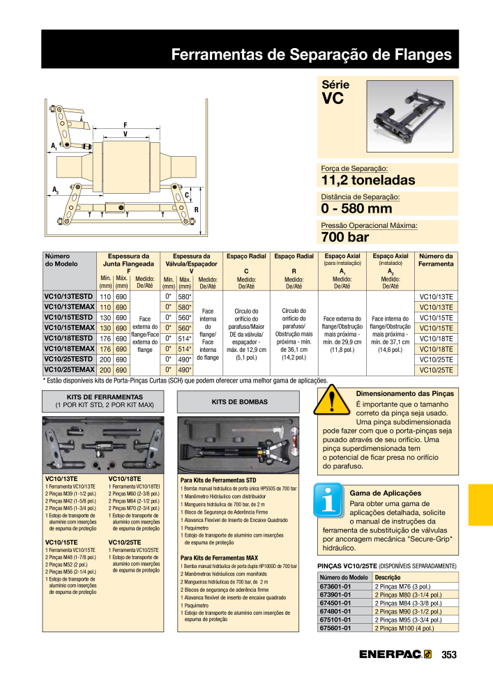 ENERPAC - Industrial Tools PT n.: 21054 - Pagina 355