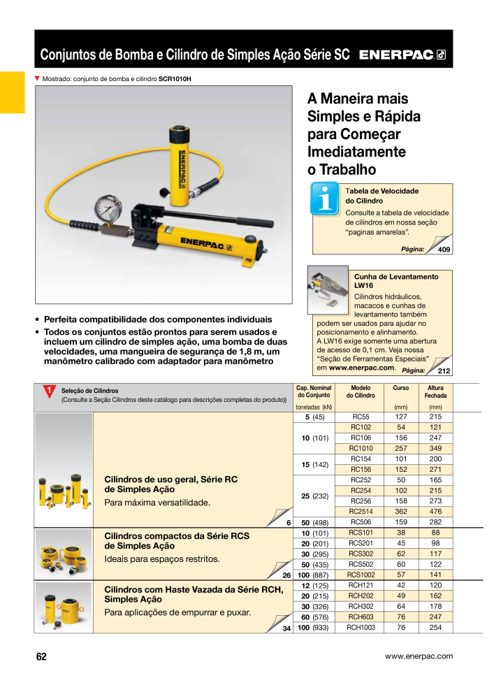 ENERPAC - Industrial Tools PT Nº: 21054 - Página 64