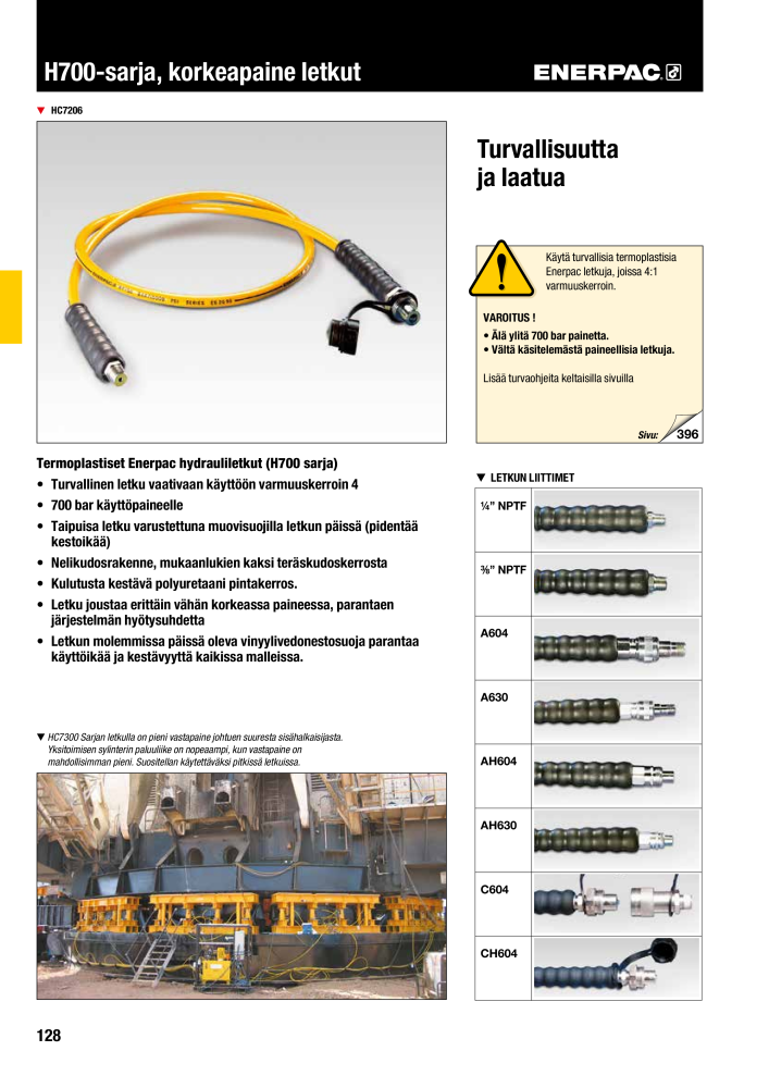 ENERPAC - TEOLLISUUSTYÖKALUT n.: 21056 - Pagina 130