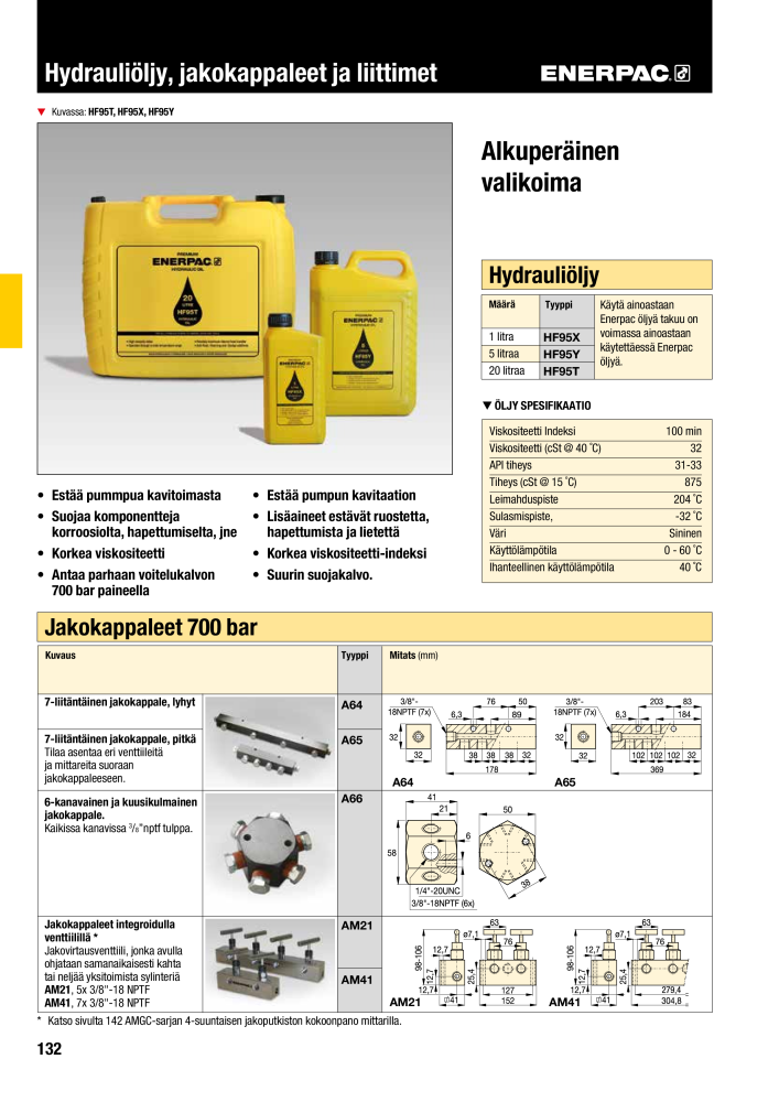 ENERPAC - TEOLLISUUSTYÖKALUT n.: 21056 - Pagina 134