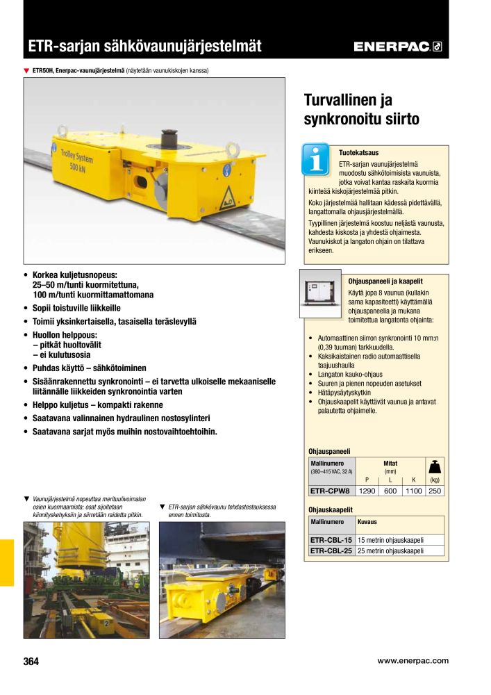 ENERPAC - TEOLLISUUSTYÖKALUT n.: 21056 - Pagina 366