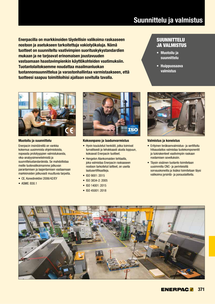 ENERPAC - TEOLLISUUSTYÖKALUT NR.: 21056 - Pagina 373