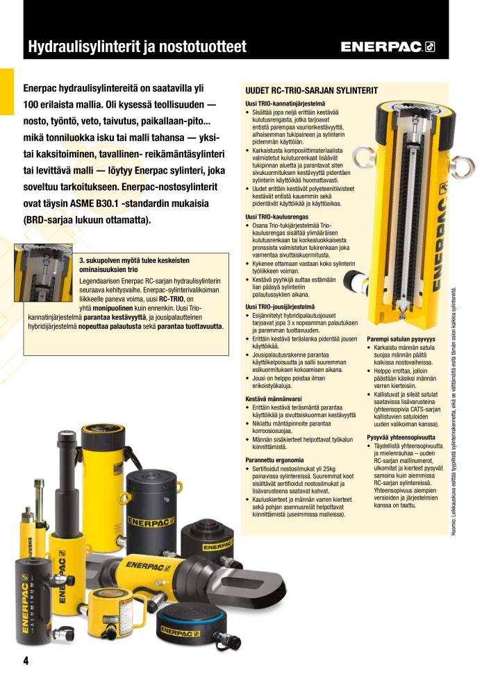 ENERPAC - TEOLLISUUSTYÖKALUT NR.: 21056 - Pagina 6