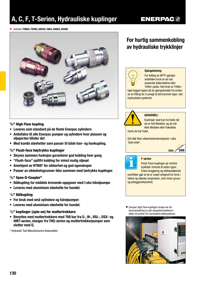 ENERPAC - INDUSTRIVERKTØY n.: 21058 - Pagina 132