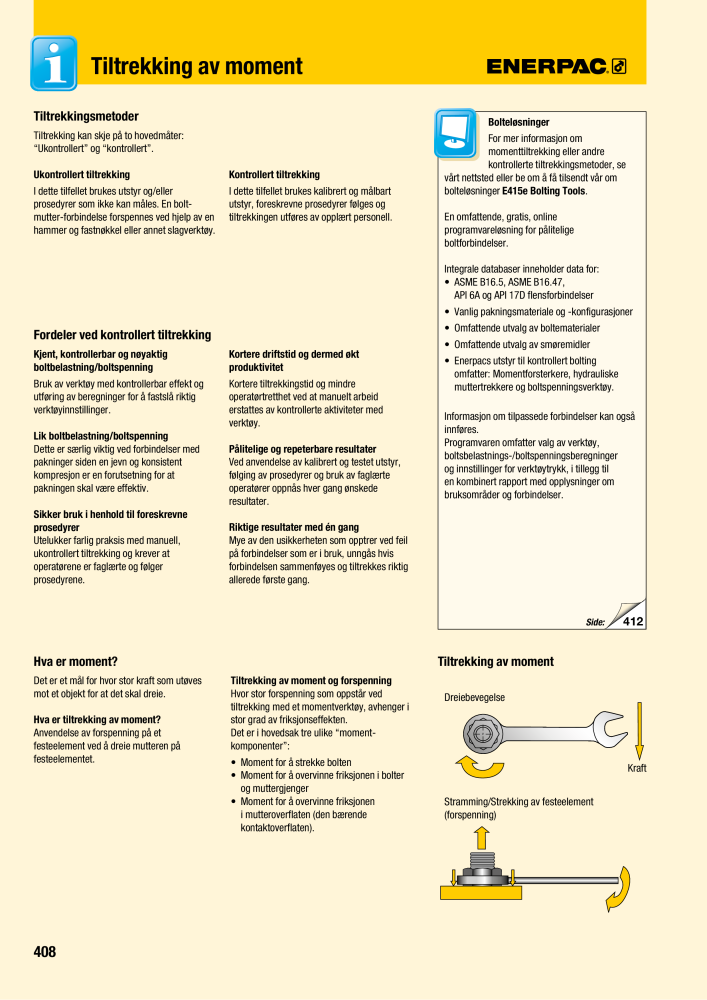 ENERPAC - INDUSTRIVERKTØY n.: 21058 - Pagina 410