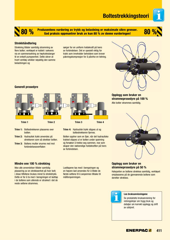 ENERPAC - INDUSTRIVERKTØY NR.: 21058 - Pagina 413