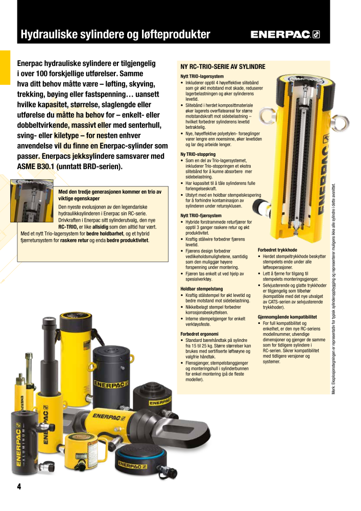 ENERPAC - INDUSTRIVERKTØY NR.: 21058 - Pagina 6